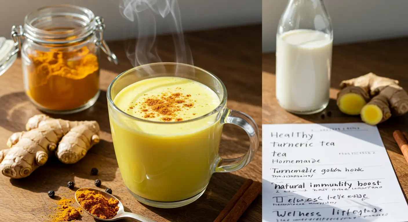 Zerdeçal Çayı Tarifi: Şifalı Bir İçecek Nasıl Hazırlanır?