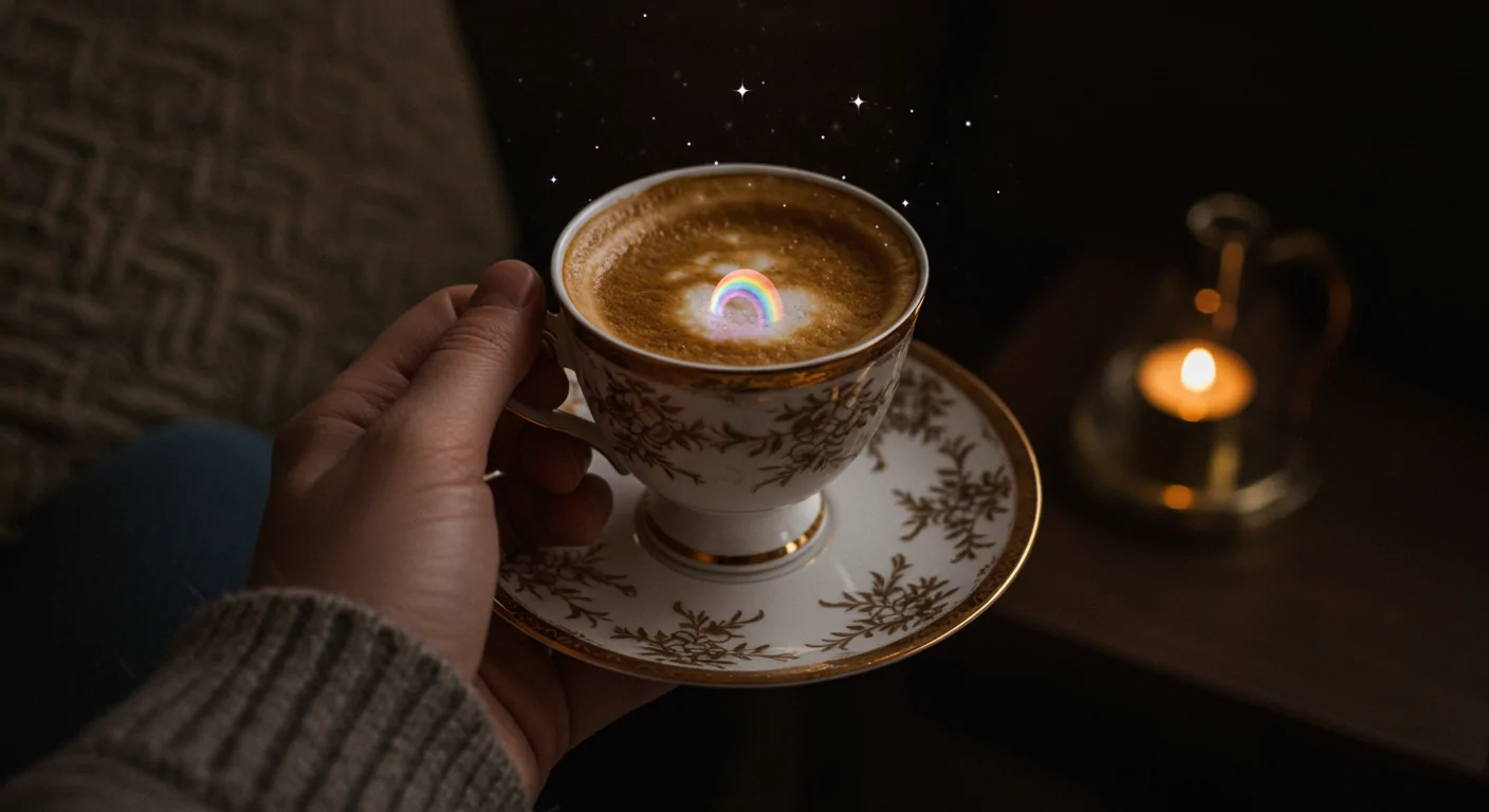 Kahve Falında Gökkuşağı Görmek: Umudun ve Fırsatların Yansıması